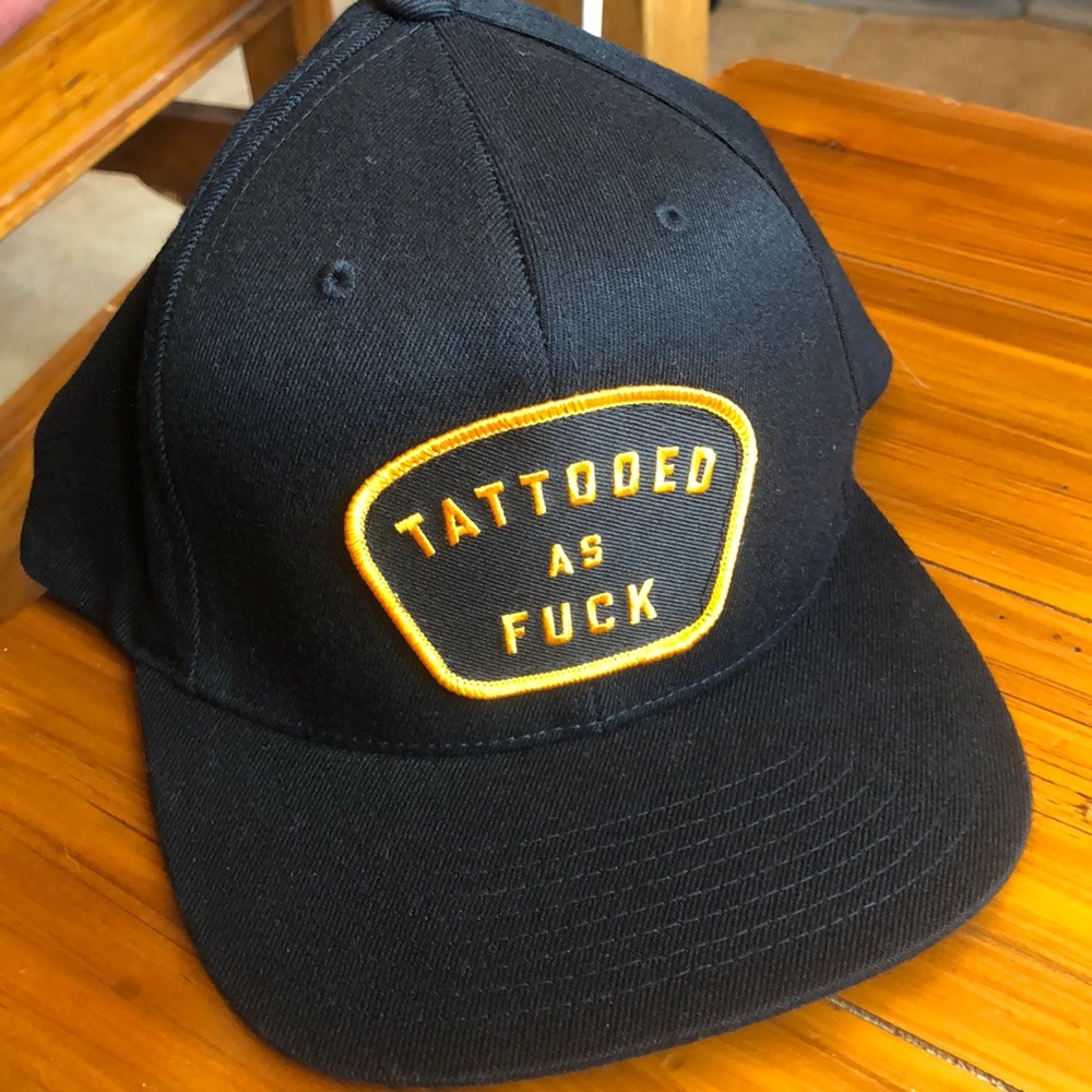 Tattooed as *uck trucker hat